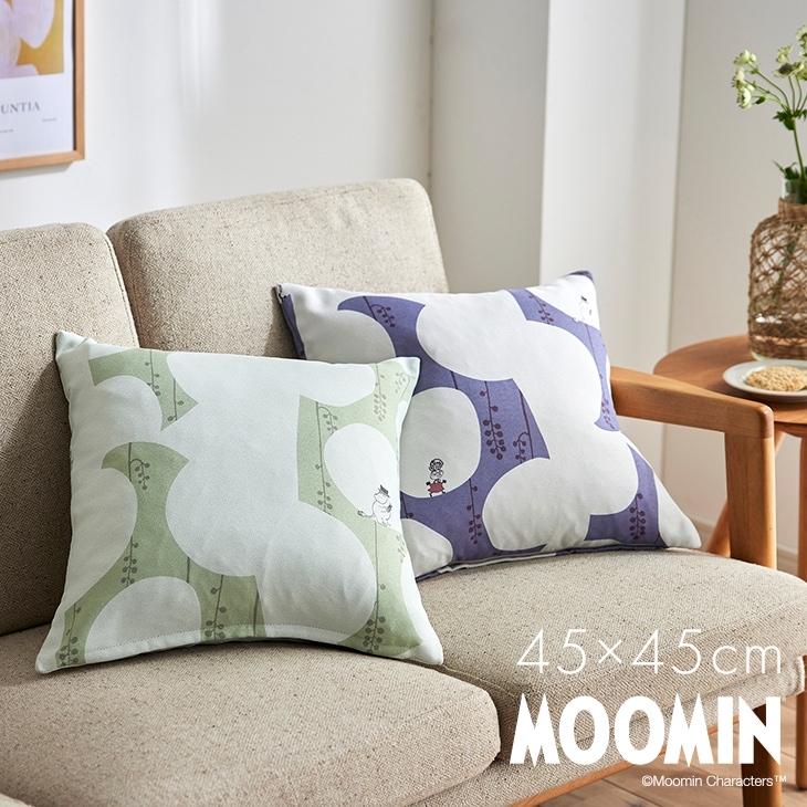 クッションカバー MOOMIN/ムーミン ベリーガーデン (45×45cm)　