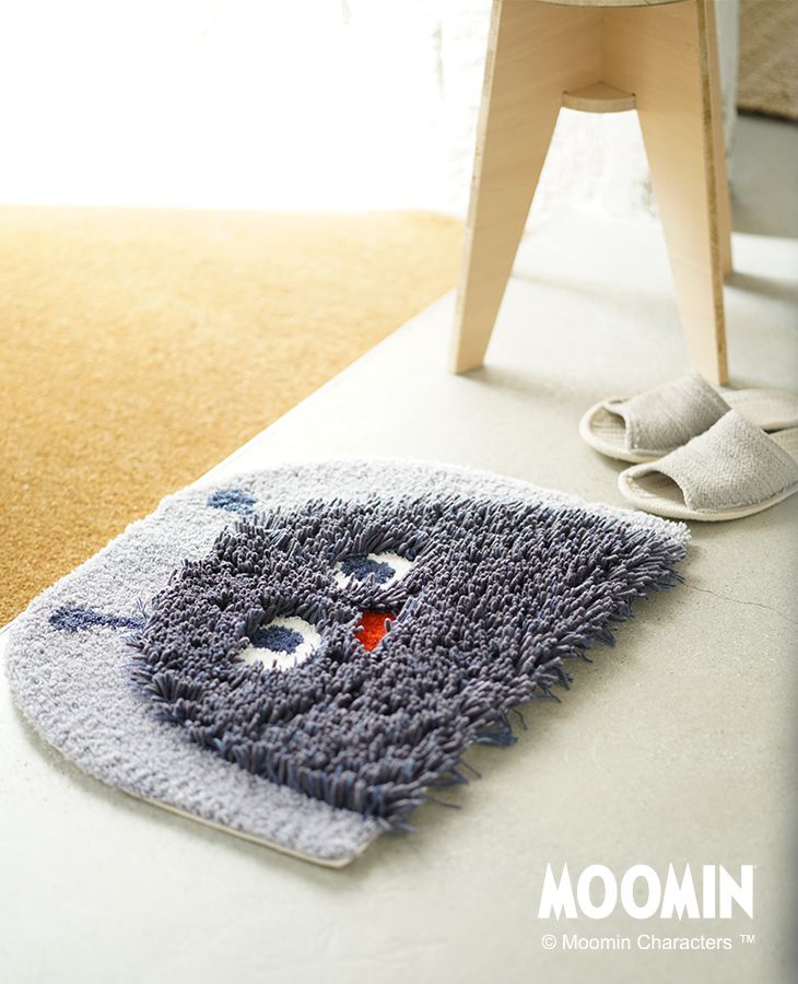 MOOMIN/ムーミン モジャモジャスティンキーマット (45×60cm) | cucan 