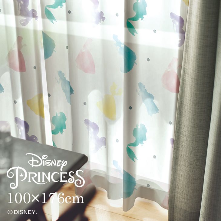 レース カーテン PRINCESS/プリンセス プリンセス(幅100×丈176cm)