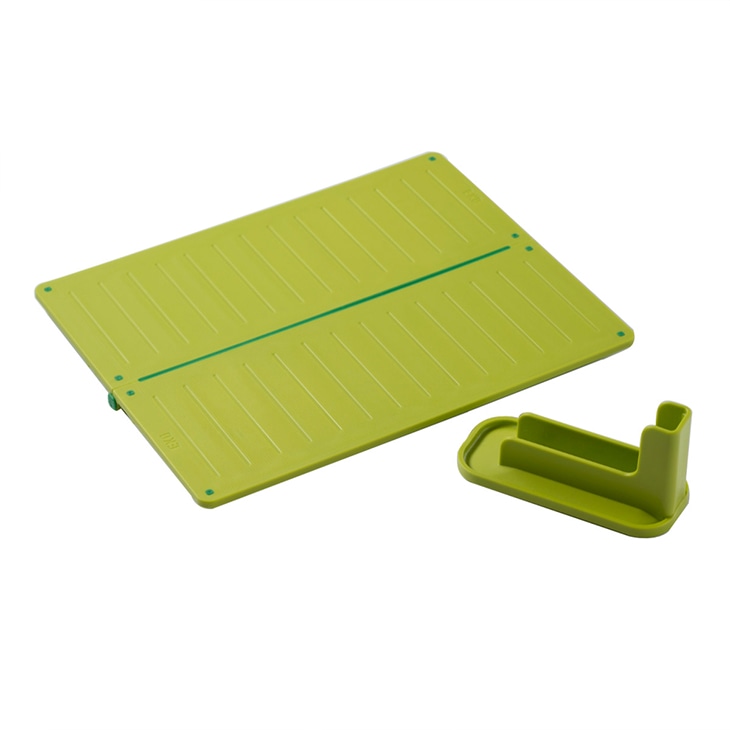 EKOまな板DuoPad折り畳める抗菌まな板食洗機対応(グリーン)