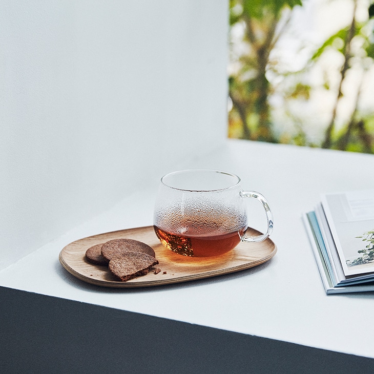 KINTO キントー UNITEA カップ＆トレイ 350ml 210mm ウィロー