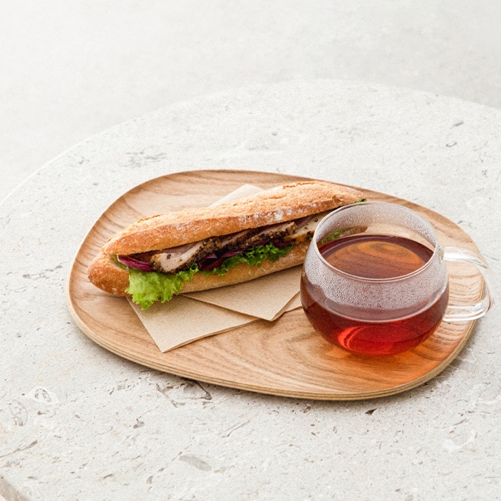 KINTO キントー UNITEA カップ＆トレイ 350ml 265mm ウィロー