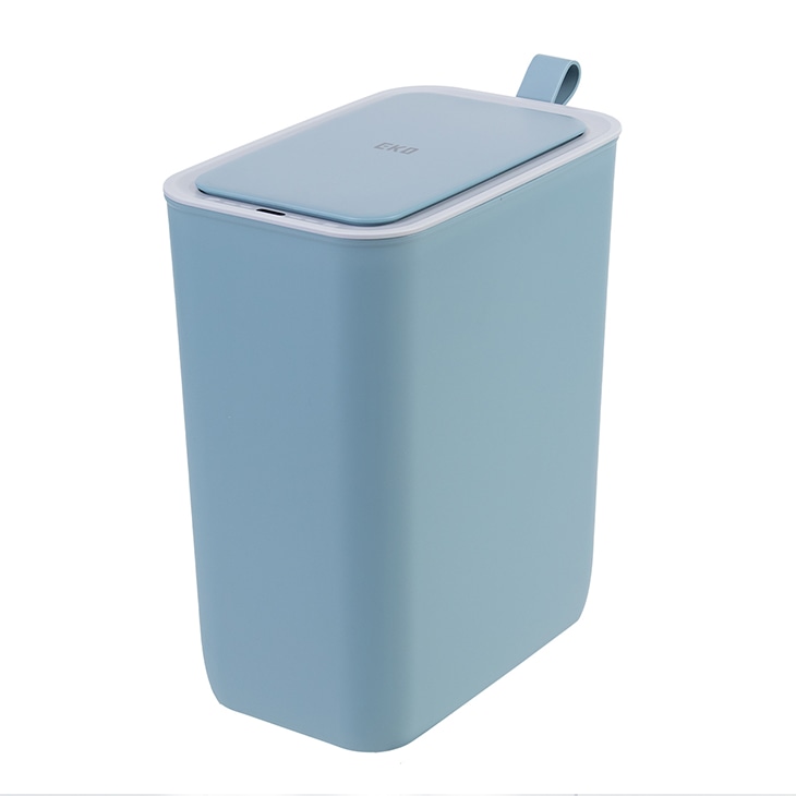 EKOゴミ箱8Lモランディスマートプラスチックセンサービン(ブルー)