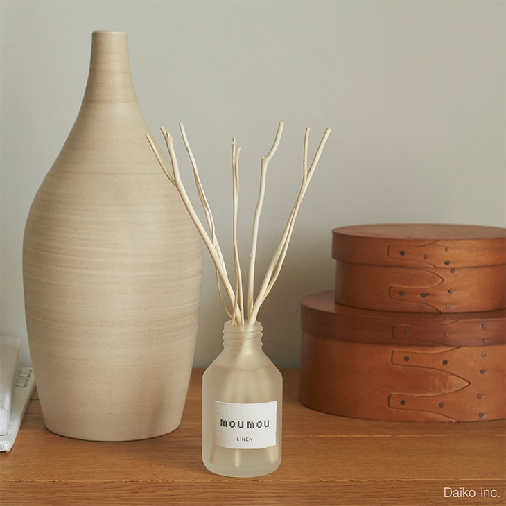 リードディフューザー moumou 100ml (リネン)