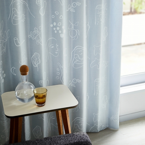 【新品未使用】サーヤナオッリ　カーテン　2枚セット Saana ja Olli(サーナヤオッリ) カーテン詳細 │ カーテン・オーダー