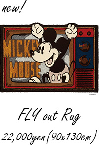 MICKEY / Fly out Rug
