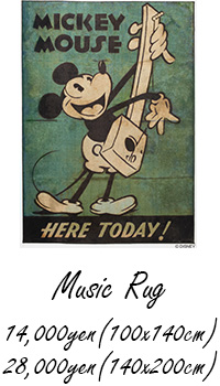 MICKEY / Music Rug